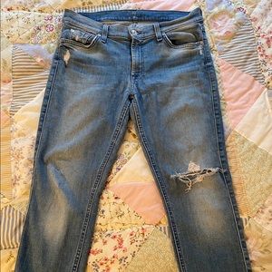 7 FOR ALL MANKIND JEANS SIZE 32 (14-16)
